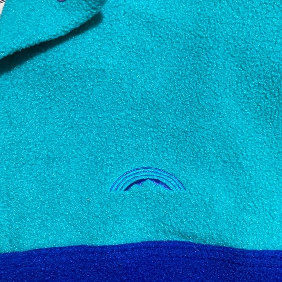 Sun Mountain Sports Golf Fleece polartec teal blue pullover sweatshirt men’s XL - Picture 3 of 5